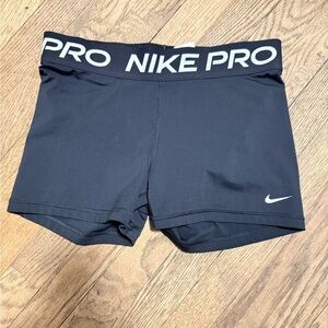 Nike Pro Women's Black Athletic Shorts